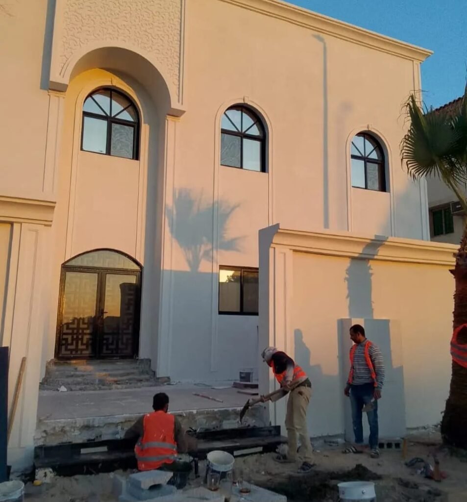 دهانات الواجهات الخارجية مع أفضل معلم دهانات في الخرج